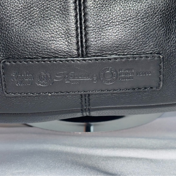 Vintage Fossil 75082 Black Pebble Leather Front Pocket - Picture 5 of 13